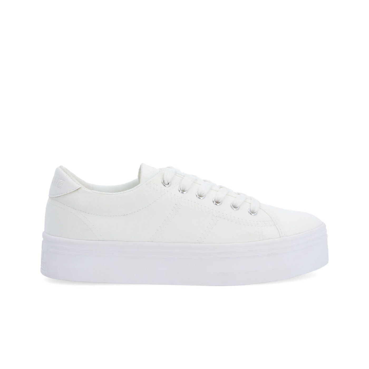 PLATO M SNEAKER - CANVAS - BIANCO